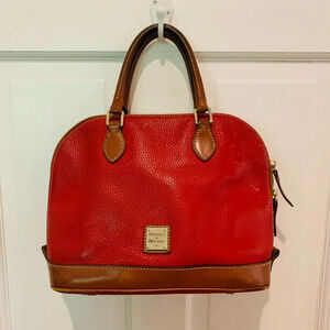 Dooney & Bourke Pebble Grain Zip Zip Satchel